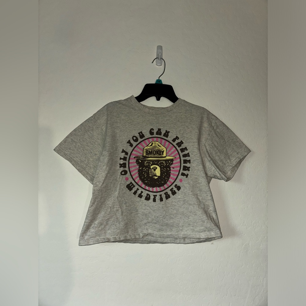 Smokey Bear Crop Top